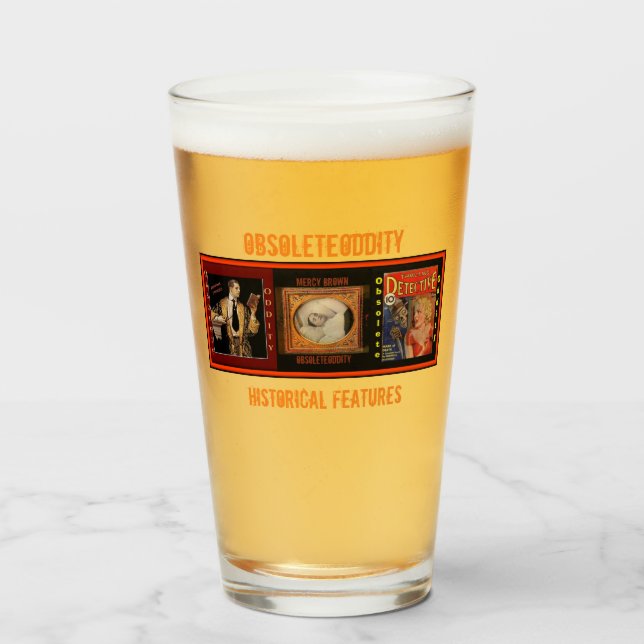 Verre ObsolèteOddity Bière/Boisson (Devant (rempli))