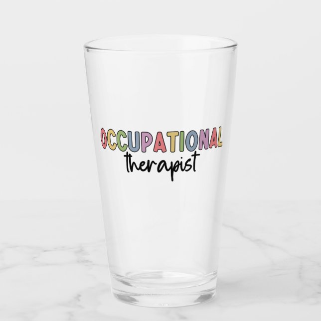 Verre Occupational Therapeuy (Devant)