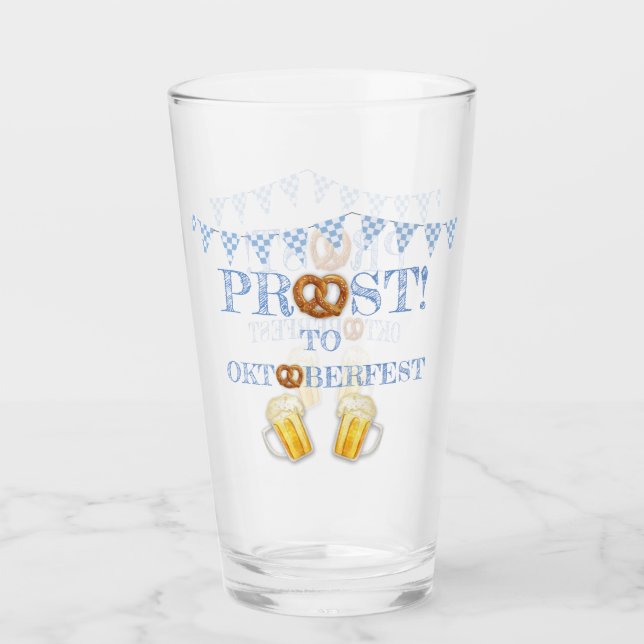 Verre Oktoberfest Pretzel (Devant)