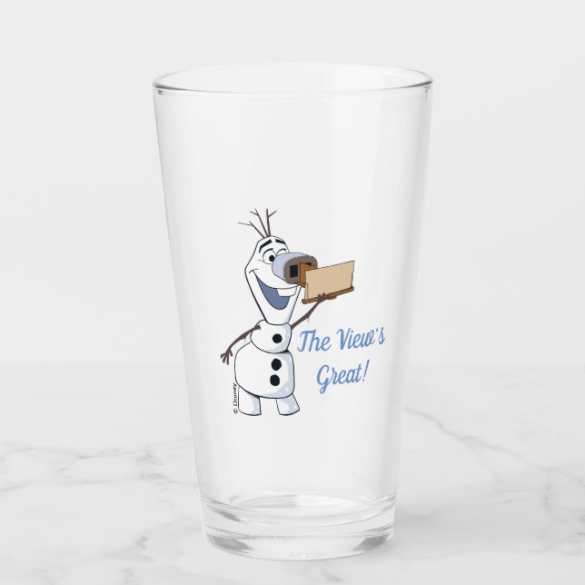 Verre Olaf avec nez viseur (Devant)