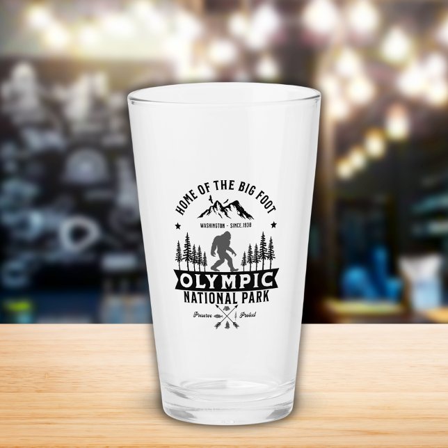 Verre Olympic National Park Funny Travel (Créateur téléchargé)