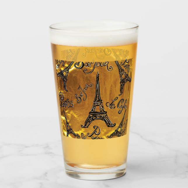 Verre Or (Devant (rempli))