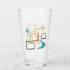 Orange Gold atomique Carrés Boomerang milieu du si