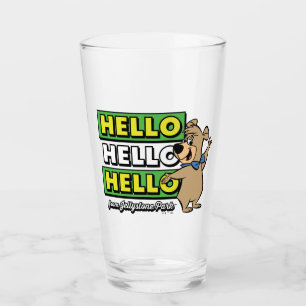 Verre Ours Boo Boo Bonjour Bonjour Bonjour De Jellystone