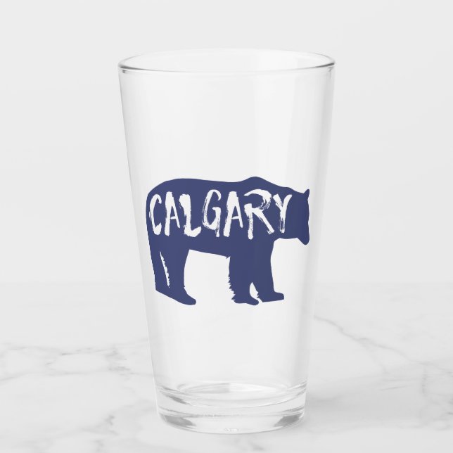 Verre Ours de Calgary Alberta (Devant)
