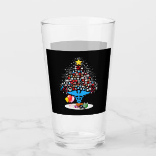 Verre Outils Médicales Arbre de Noël Funny Nurse Noël