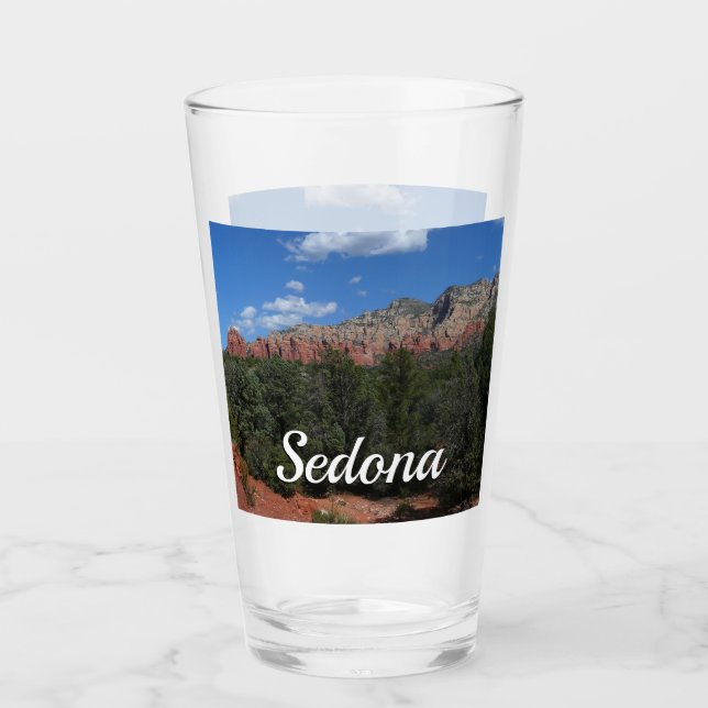 Verre Panorama de Red Rocks à Sedona Arizona (Devant)