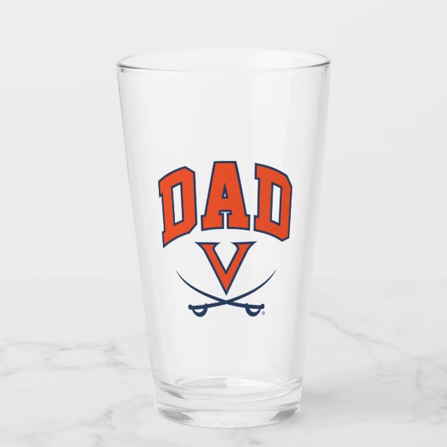 Verre Papa des Cavaliers de Virginie (Devant)