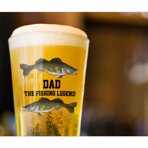 Verre Papa la fête des pères de brochets vairons de