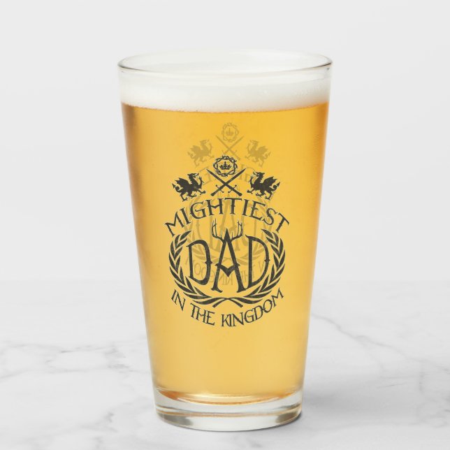 Verre Papa le plus puissant du Royaume (Devant (rempli))
