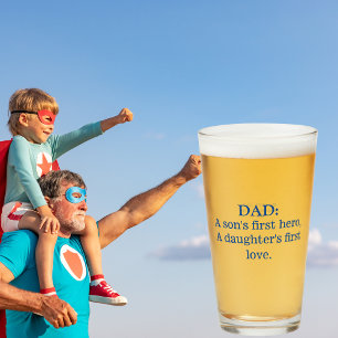 Verre Papa : le premier héros d'un fils, le premier amou