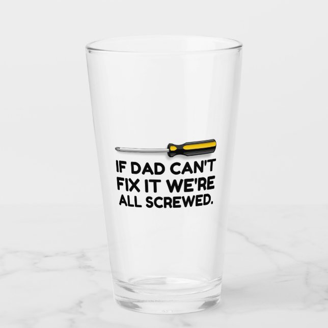 VERRE PAPA NE PEUT PAS LE REMPLIR, NOUS SOMMES TOUS FRAP (Devant)