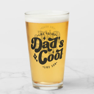 Verre Papa's Cool Funny Papa (Matches Son Glacière)