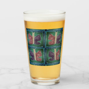 Verre Papillon coloré   Filtre brouillard   Base  