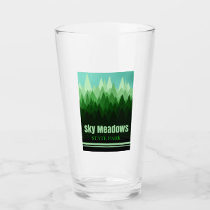 Verre Parc d'état de Sky Meadows Virginia Forest