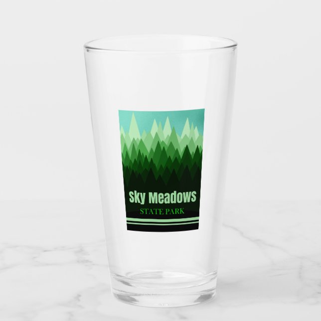 Verre Parc d'état de Sky Meadows Virginia Forest (Devant)