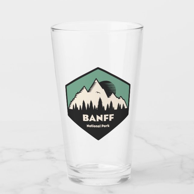 Verre Parc national Banff (Devant)