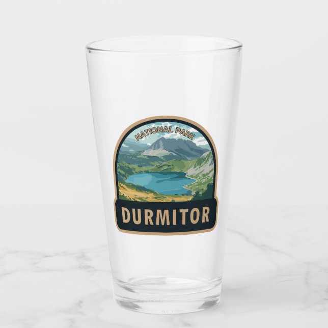 Verre Parc national de Durmitor Monténégro Art de voyage (Devant)
