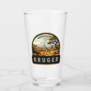 Verre Parc national de Kruger Afrique du Sud Giraffe Vin