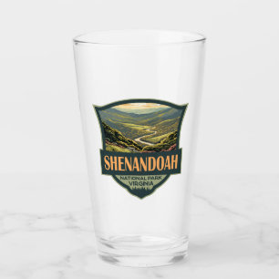 Verre Parc national de Shenandoah Illustration Voyage Ré
