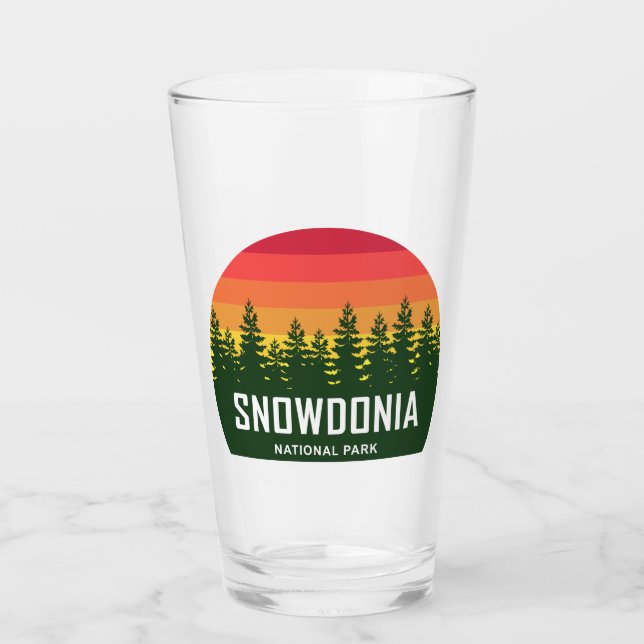 Verre Parc national de Snowdonia (Devant)