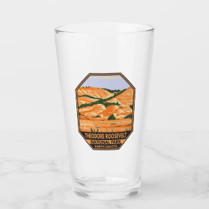 Verre Parc national de Theodore Roosevelt Vintage