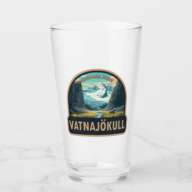 Verre Parc national de Vatnajokull Islande Voyager Vinta (Devant)