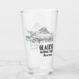 Verre Parc national des Glaciers Lac caché Montana