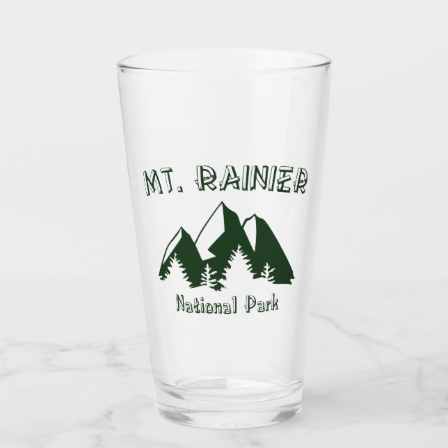 Verre Parc national du Mont-Rainier (Devant)
