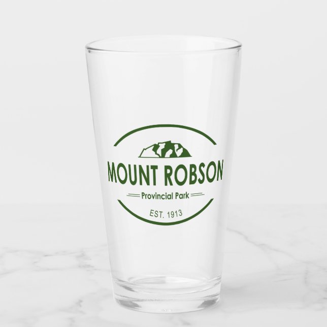 Verre Parc provincial Mount Robson (Devant)