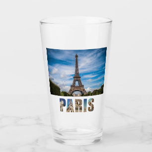Verre Paris Tour Eiffel France Ville