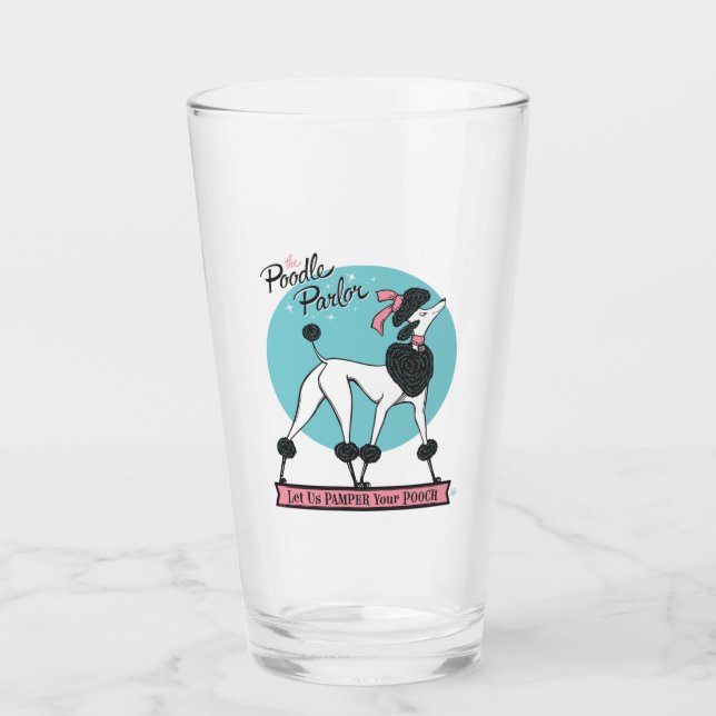 Verre Parlure de caniche (Devant)