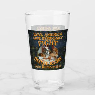 VERRE PARTI RÉPUBLICAIN ZL X1 KP VOIX ÉLECTION COÛT T
