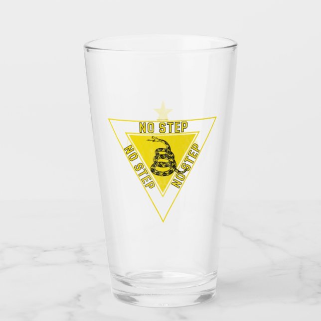 VERRE PAS D'ÉTAPE GADSDEN SNAKE STYLE D'AVIATION MILITAI (Devant)