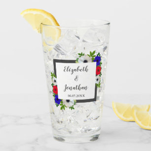 Verre Patriotique Panda Anemone Mariage