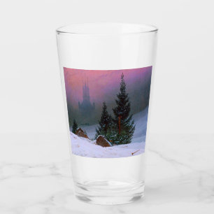 Verre Paysage d'hiver Caspar David Friedrich