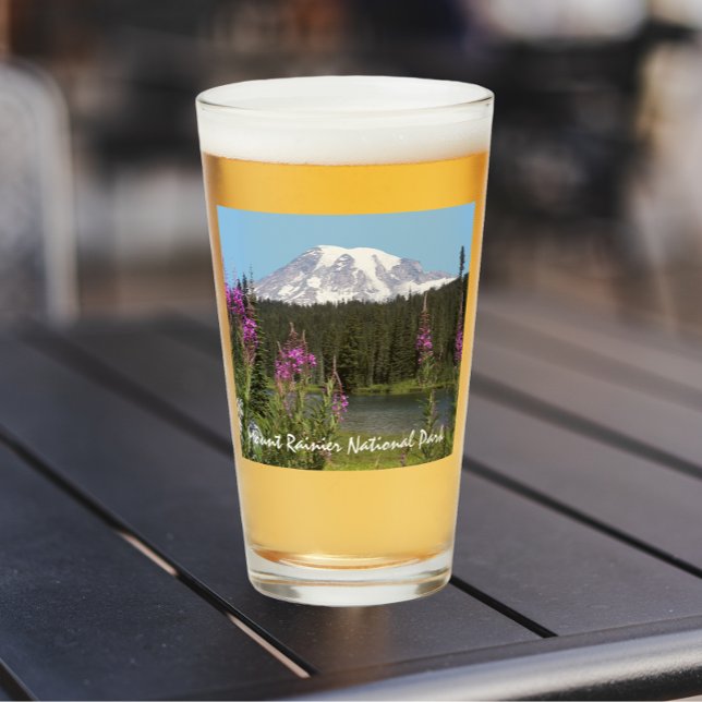 Verre Paysage du parc national du Mont Rainier (In Situ)
