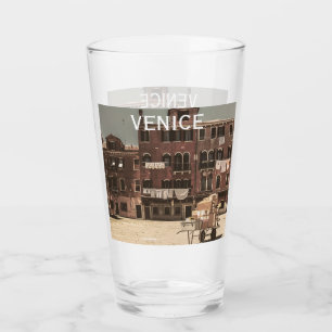 Verre Paysage vintage de Venise