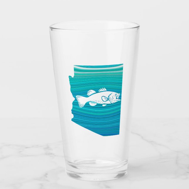 Verre Pêche à la vague de l'Arizona (Devant)