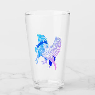 Verre Pégase mythologie grecque Cheval ailé
