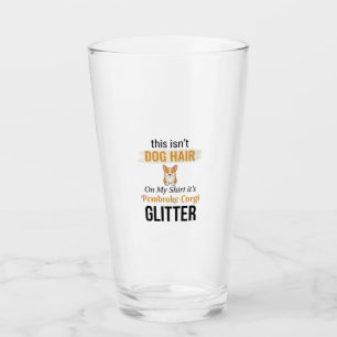 Verre Pembroke Corgi Pailletés Conception Drôle Amateur