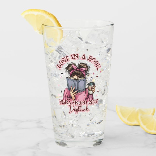 Verre Perdu dans un livre... (Devant glace)