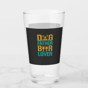 Verre Père Chien Amateur de Bière