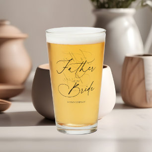 Verre Père De La Mariée Chic