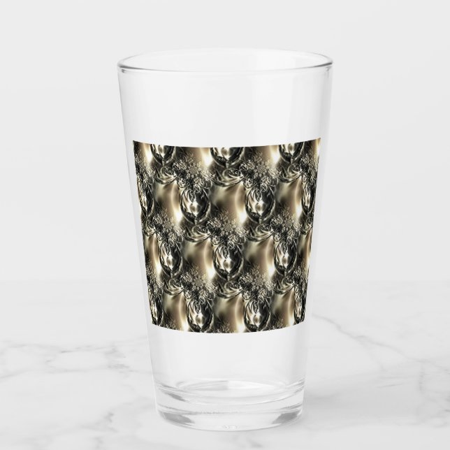 Verre Perles dorées (Devant)