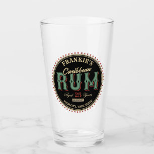 Verre Personalized Caribbean Rum Liquor Bottle Label Bar