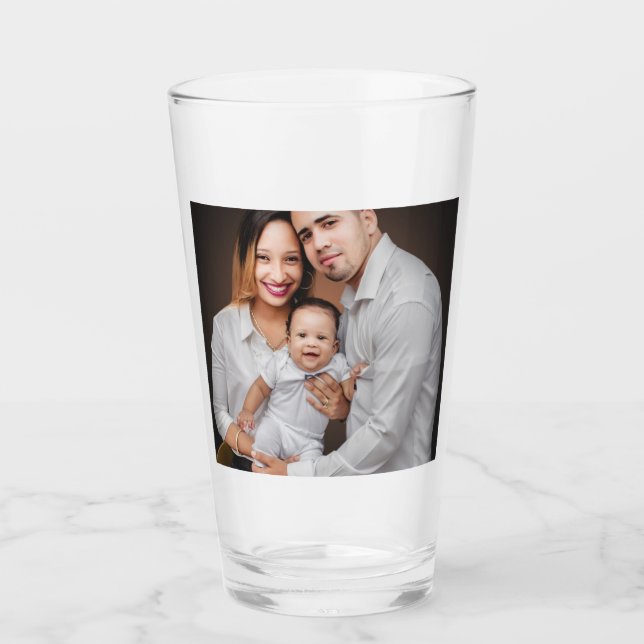 Verre Personalized Family Photo Custom (Devant)
