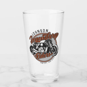 Verre Personalized Motorcycle Legendary Rider Biker