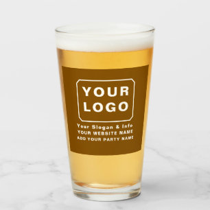 VERRE PERSONNALISÉ VOTRE LOGO NOM TEXTE PERSONNALISÉ BIE