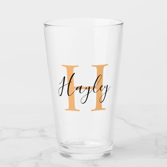 Verre Personnalisé Votre Nom, Nom Personnalisé, Cadeau A (Devant)